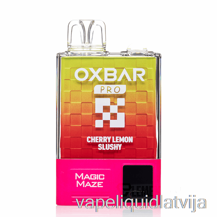 Oxbar Magic Labirints Pro 10000 Vienreizējās Lietošanas ķiršu Citrona Slushy - Pāksts Sulas Vape šķidrums